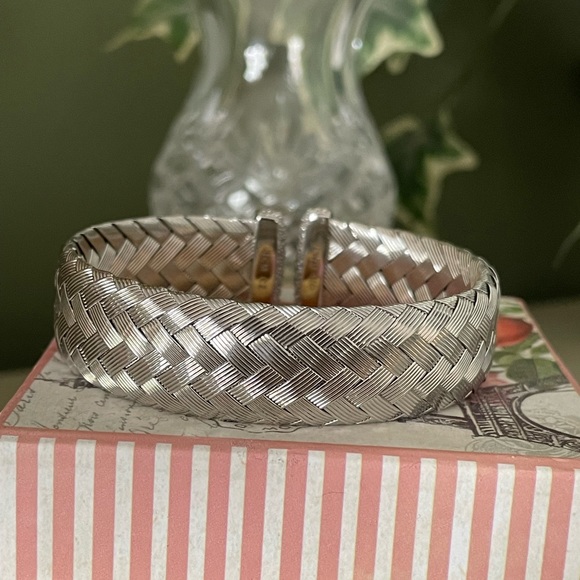 JCM Sterling Silver Cuff Bracelet - Picture 4 of 11